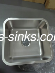 41*41cm Quadratura in acciaio inossidabile Single Bowl Sink Undermount
