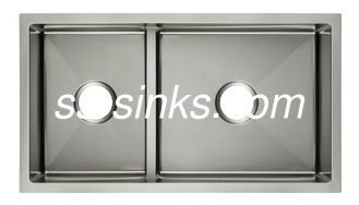 30 Inch Undermount lavello di cucina in acciaio inossidabile spazzolato per cucina industriale