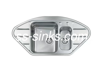 Lavatorio da cucina in acciaio inossidabile resistente alla ruggine e resistente al corrosivo