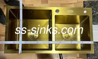 780*430mm ecc. Moderna costruzione Rectangular cucina lavandino inossidabile