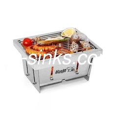 Barbecue a carbone portatile con accensione elettronica