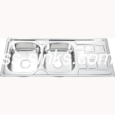 La vasca da cucina rettangolare in acciaio inossidabile l'aggiunta perfetta alla vostra cucina