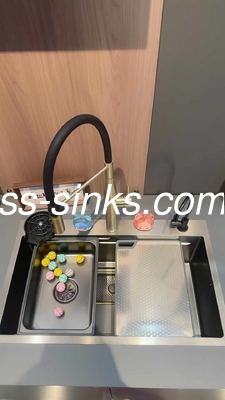 Acciaio inossidabile 304 bar Single Bowl Modern Top Mount Cucina Sink