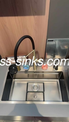 Acciaio inossidabile 304 bar Single Bowl Modern Top Mount Cucina Sink