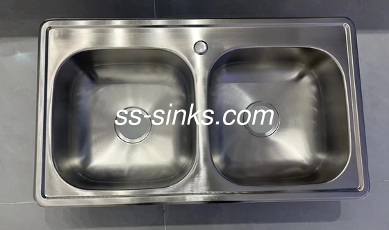 Topmount Stainless Steel Apron Sink La combinazione perfetta di stile e funzione