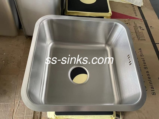 40 * 40cm quadrato Single Bowl Undermount Lavabo Facile da installare per armadio