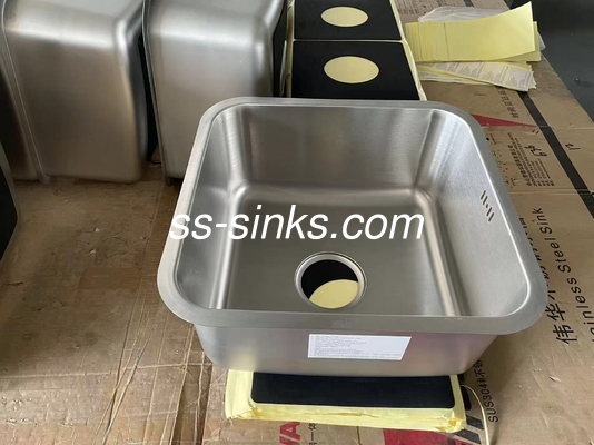 40 * 40cm quadrato Single Bowl Undermount Lavabo Facile da installare per armadio