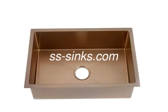 Armadietto in bronzo sottovalore Sink da cucina in acciaio inossidabile con OEM dimensioni interne