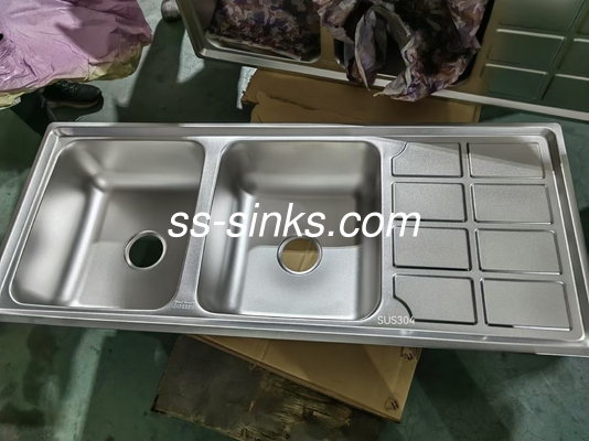 Accessori per colander inclusi grembiule Sink da cucina in acciaio inossidabile con lavandino