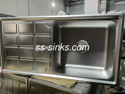 Accessori per colander inclusi grembiule Sink da cucina in acciaio inossidabile con lavandino
