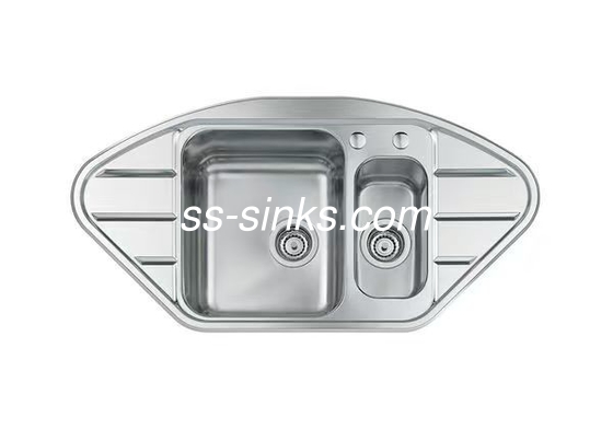 Lavatorio da cucina in acciaio inossidabile resistente alla ruggine e resistente al corrosivo