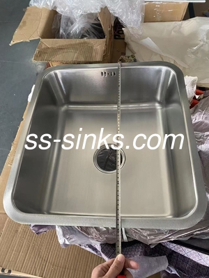 18/10 Materiale in acciaio nichel 304 Sink da cucina in acciaio inossidabile Dispensatore di sapone e accessori