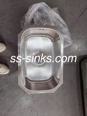 SUS304 Sink in acciaio inossidabile di livello di cucina con scaricatore resistente alla corrosione