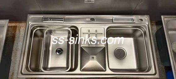 Topmount cucina lavandino doppia ciotola per prestazioni e facile installazione