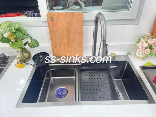Nano Finish Apron Acciaio inossidabile Cucina Lavabo Alta resistenza al calore E Durabilità