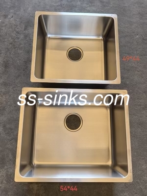 Sottopiano in acciaio inossidabile lavandino facile da installare e mantenere