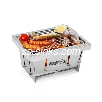 Barbecue a carbone portatile con accensione elettronica