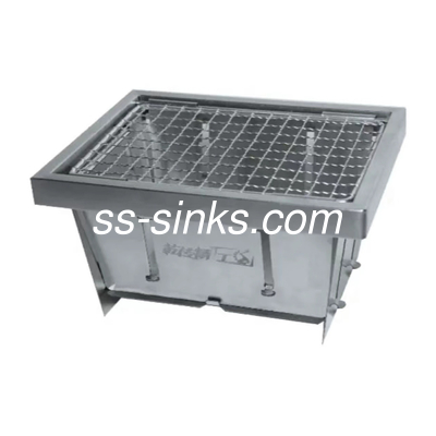 Barbecue a carbone portatile con accensione elettronica