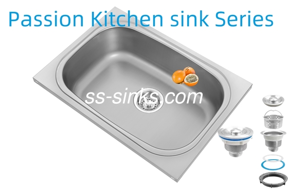 Lavello in Acciaio Inox a Vasca Singola: L'Essenziale in Cucina per le Case Moderne