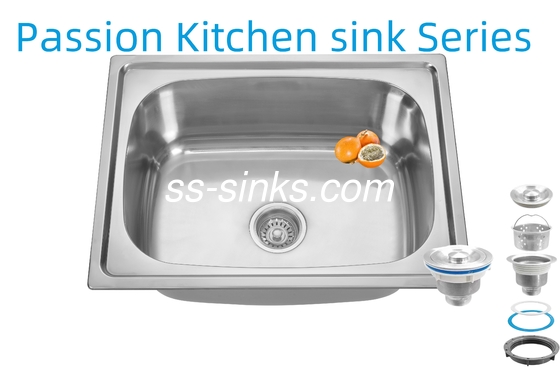 21cm profondità della ciotola grembiule acciaio inossidabile lavandino da cucina 3,5 pollici di drenaggio apertura per le prestazioni