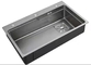 Scolatoio d'argento 1.2mm di acciaio inossidabile Matt Black Undermount Sink With