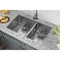 » lavandino di cucina fatto a mano 29X20 con anti corrosione dello scolo