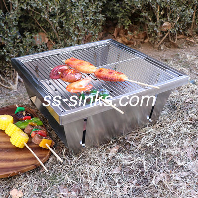 Cottura all'aperto della cucina dell'attrezzatura del BARBECUE della griglia portatile del carbone dell'OEM