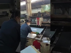 OEM ODM in rilievo finito in acciaio inossidabile lavandino fabbrica artigianale macchina di taglio materiale