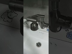 1.8GPM Rubinetto in acciaio inossidabile Rubinetto di cucina a scarico caldo e freddo